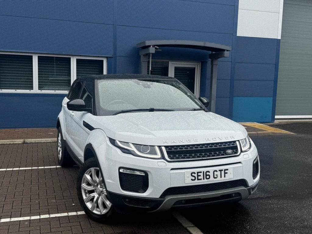 Edinburgh Range Rover Used LAND ROVER RANGE ROVER EVOQUE 2016 White for sale - £9995 in ...